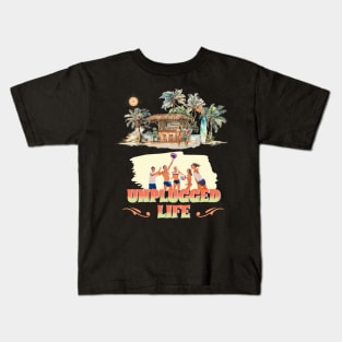 Unplugged Life Shirt Kids T-Shirt